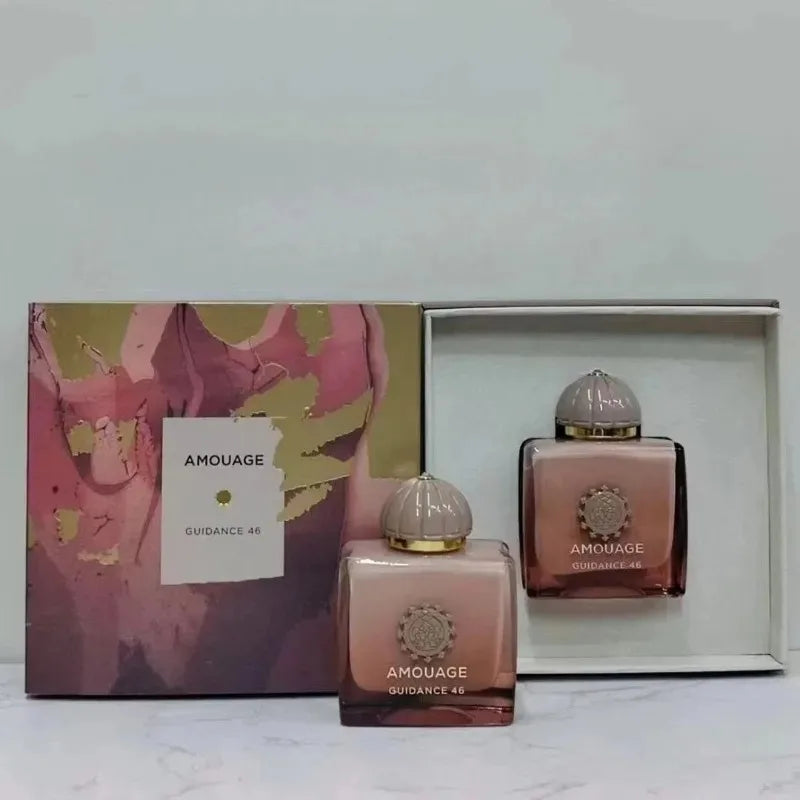 AMOUAGE Guidance 46 Interlude Lilac Love 100ml Unisex Eau De Parfum Luxury Arabic Perfume Woody Oriental Long Lasting Fragrance