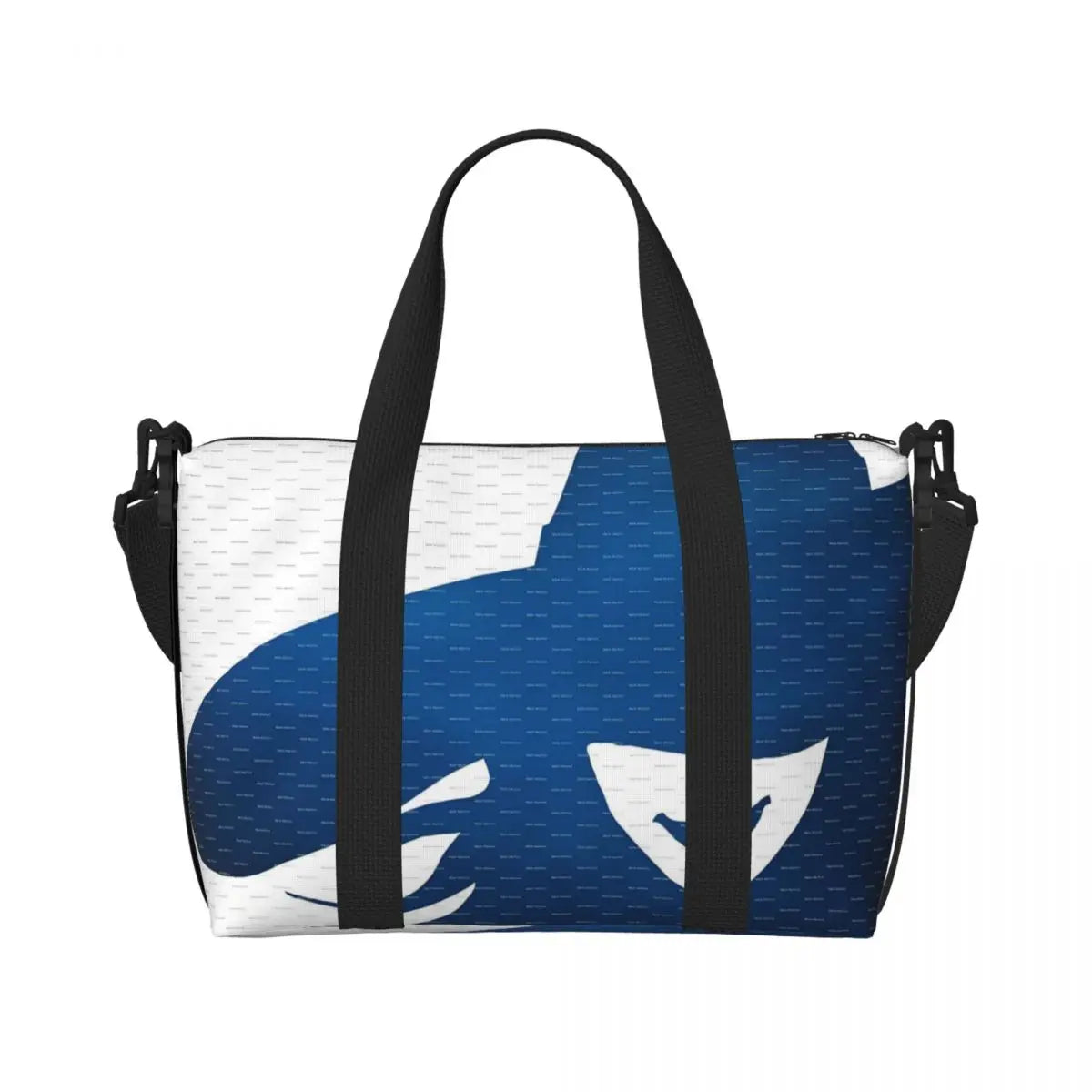 Custom W-Wickeds Funny Turn Round Tote Bag for Women Big Capacity Classical
 Beach Gym Travel Bags