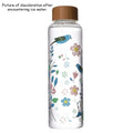 Temperature Changing Glass Cup Large Borosilicate Sports Water Bottle Heat Transfer Gift Mug for Cold Brew & Travel
