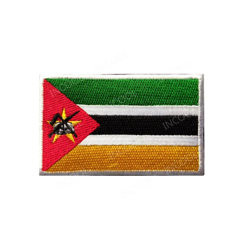 Africa Egypt Kenya Algeria Nigeria Tunisia Morocco Mauritius Guyana South Sudan Ghana Liberia Niger Congo Senegal Flag Patches