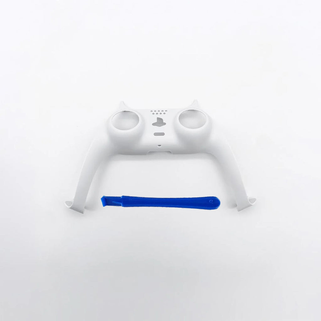 Decorative Strip for PS5 Controller Joystick Chrome Handle Cover Replacement with Pry Bar DIY Precise Fit Shell Trim Accessories