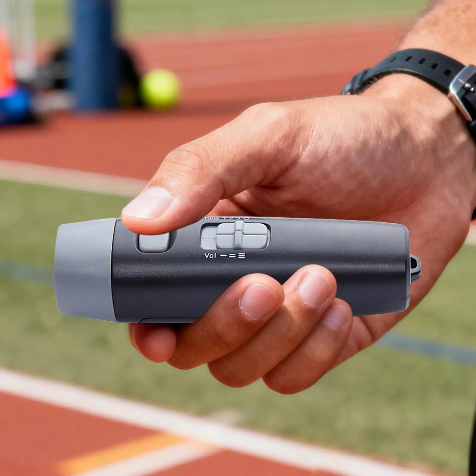 Electric Whistle 3 sound effects Adjustable Whistle Handheld Whistle with Cord for Football Basketball Volleyball Hockey