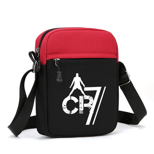 Football Star Ronaldos Shoulder Bag for Women Men Anime Crossbody Bag Boy Girl Canvas Messager Women Men Travel Sport Gift