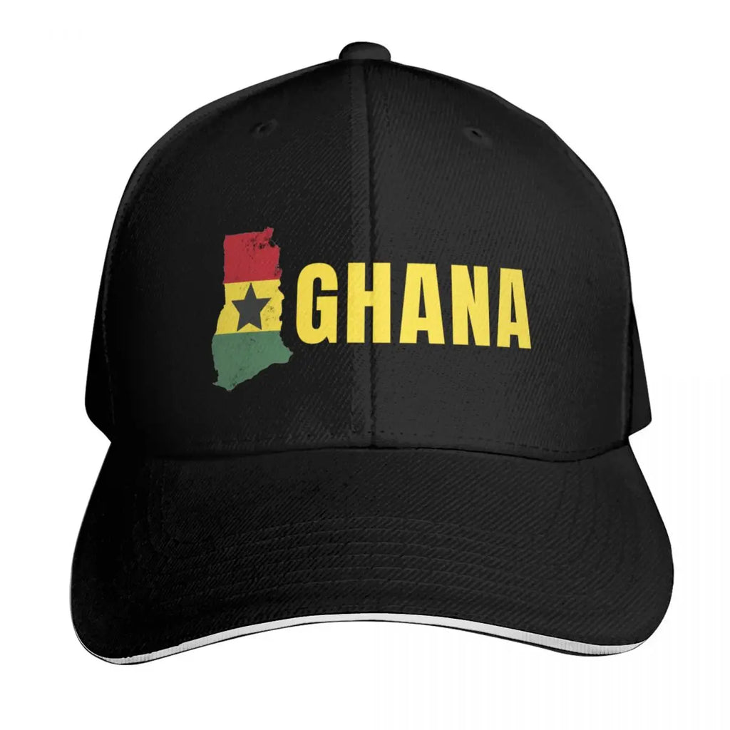 Ghana Holiday Baseball Cap Snap Back Hat Luxury Man Hat Anime Hat Military Tactical Cap Golf Men Women's
