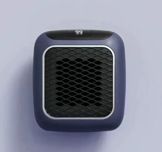 2-in-1 Plug In Heater Space-Saver Wall Mountable or Portable Mini Heater with Quiet Operation for Personal Spaces