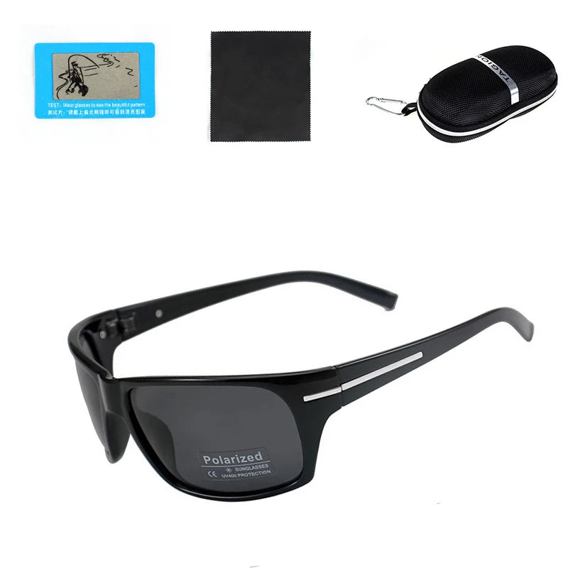 Fashion Luxury Designer Brand Polarized Sunglasses Men Sports Fishing Glasses Driving Outdoor Eyewear Gafas De sol Hombre 5113