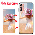 Customized DIY Glass Case For Redmi 15 4G 5G Hard Tempered Back Cases for Xiaomi Redmi15 Personal Designed Phone Cover Funda