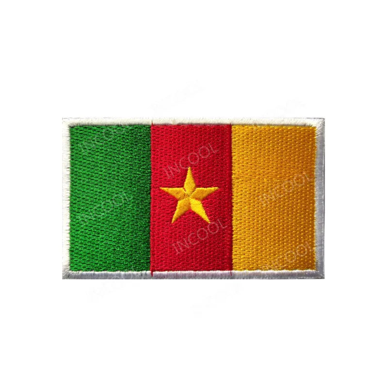 Africa Egypt Kenya Algeria Nigeria Tunisia Morocco Mauritius Guyana South Sudan Ghana Liberia Niger Congo Senegal Flag Patches