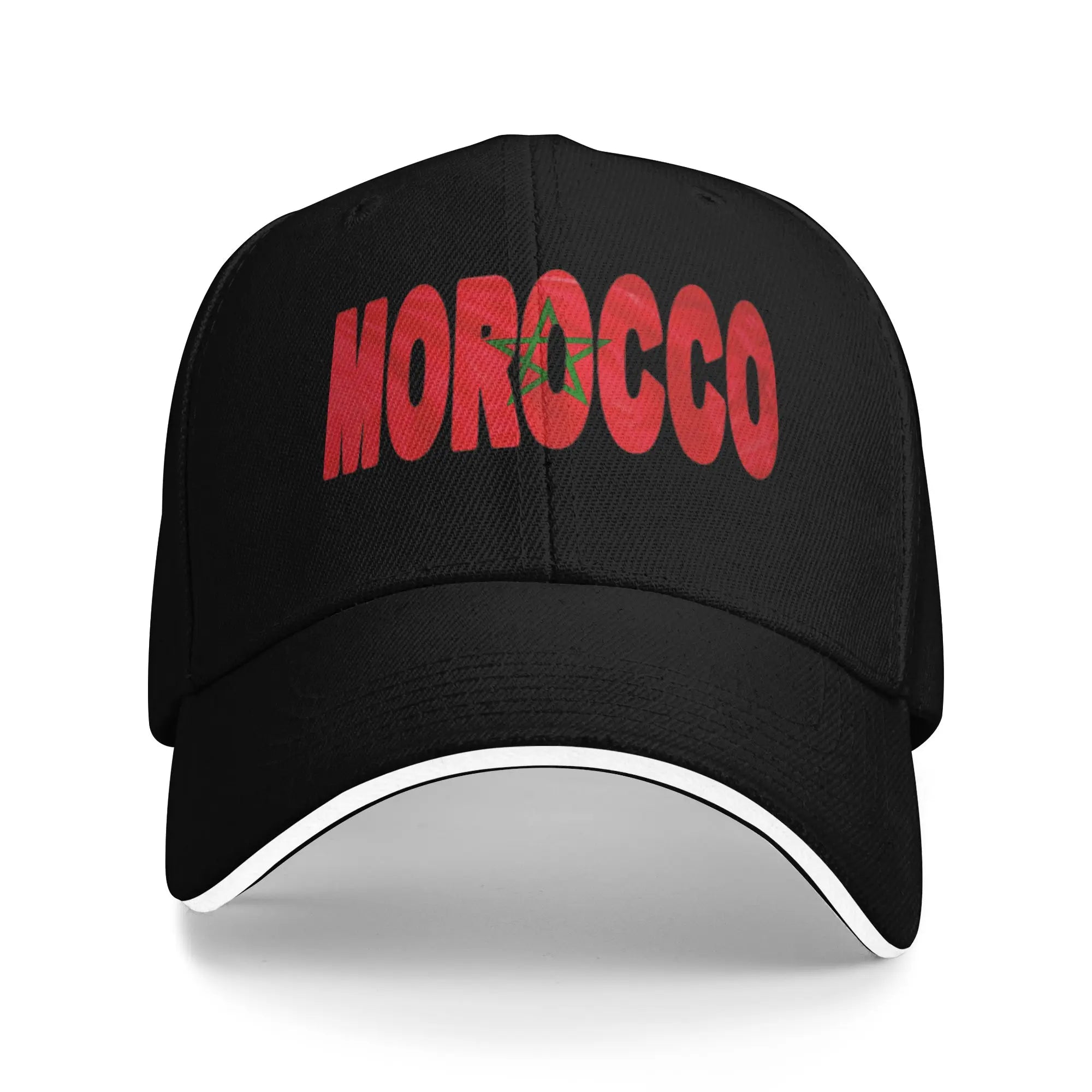 Summer Baseball Caps Morocco Maroc المنتخب المغربي  flag Moroccan Outfit For Men Women Golf Hat Vintage  Headwear Gift