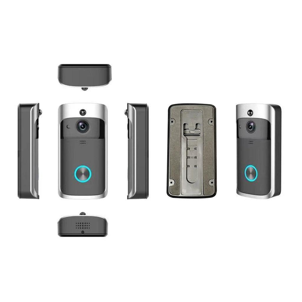 V5 Smart Doorbell Motion Sensing 720P HD 166-degree Wide-angle Camera Doorbell with Noise Canceling Microphone Home Use