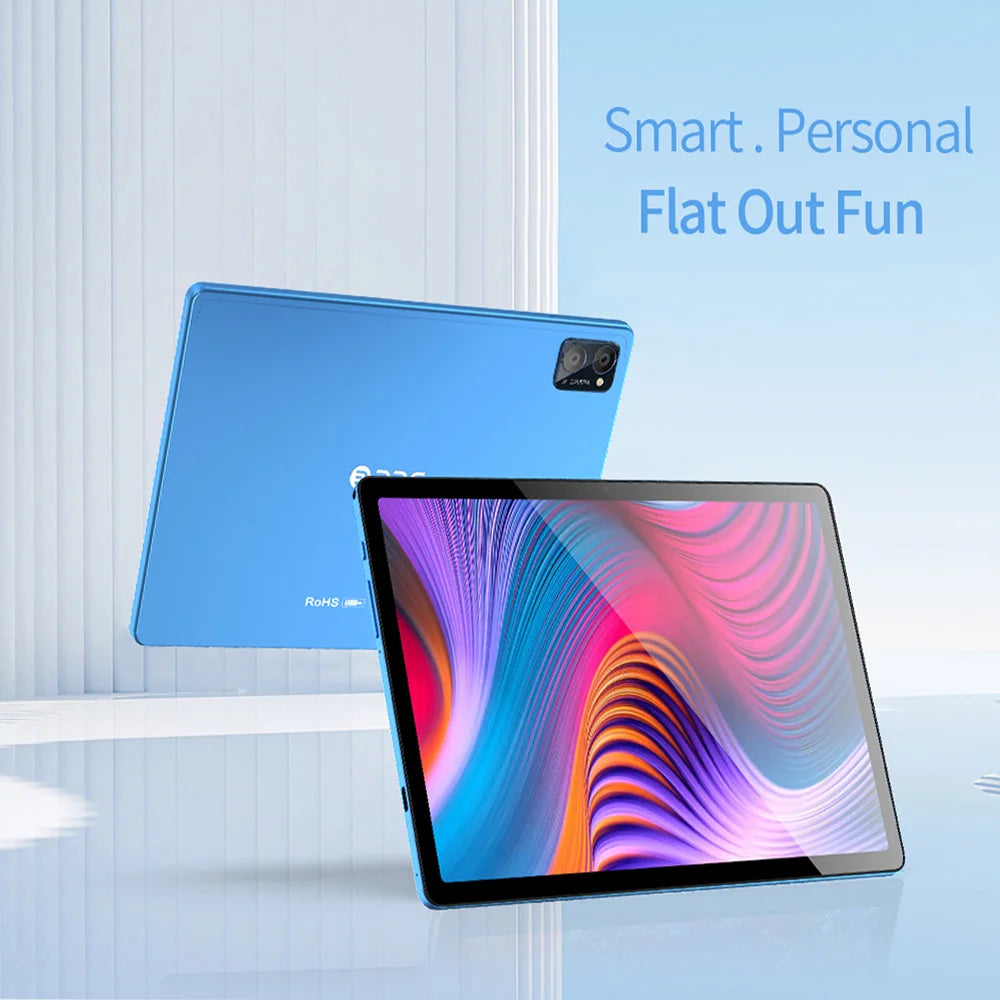 BDF-Y7 New 5G Pad 10.1 Inch Tablets Octa Core 8GB+256GB ROM HD Display Double SIM Dual Cameras Tablet Pc with Keyboard Mouse