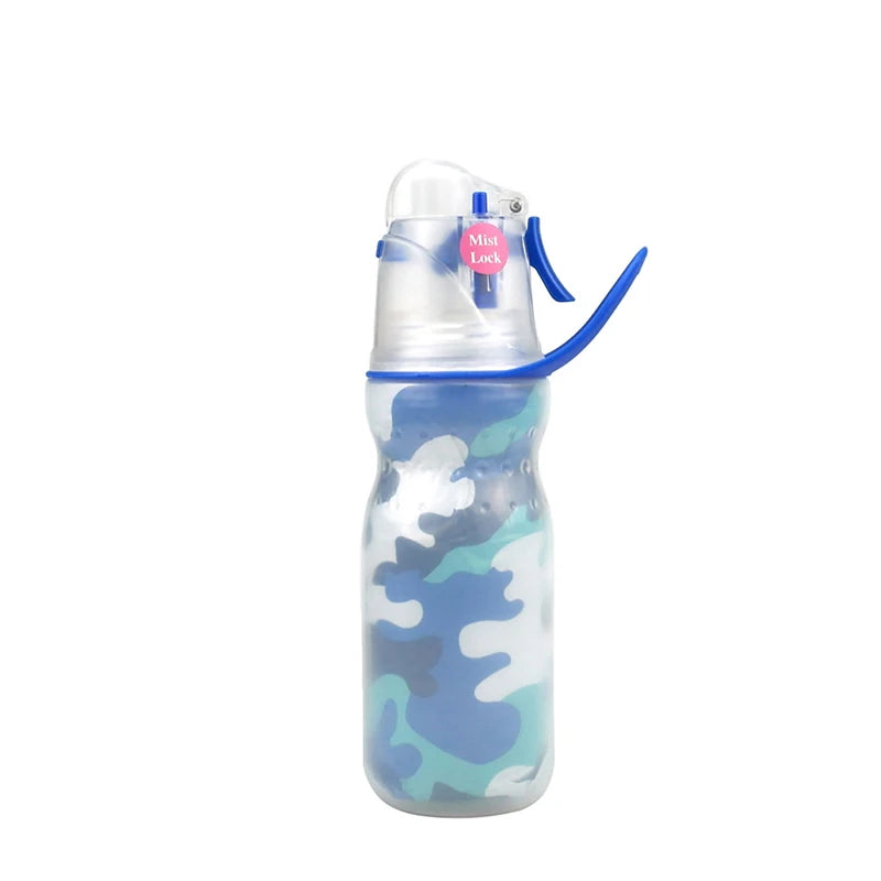 Cold Insulation Water Bottle, Bpa-free Sport Water Bottle, Great For Travel Outdoor Hiking, 16oz/20oz, Spray Cooling Cup Gifts