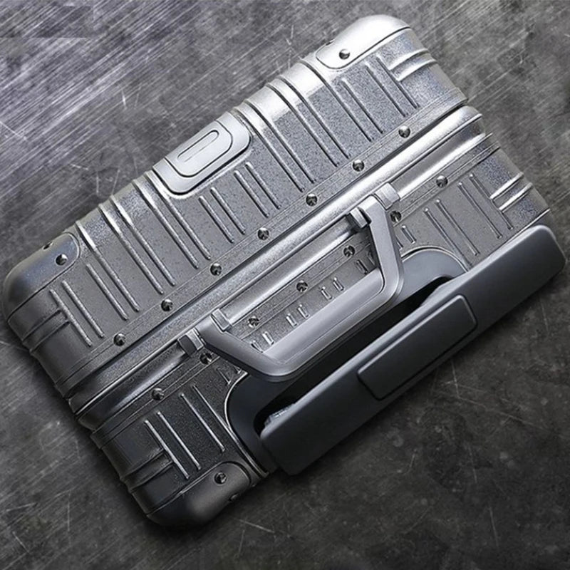 All Aluminum luggage 20/22/24/26/29 inch 100% Aluminium Magnesium Alloy Suitcase Password Trolley Case Cabin Travel Suitcases