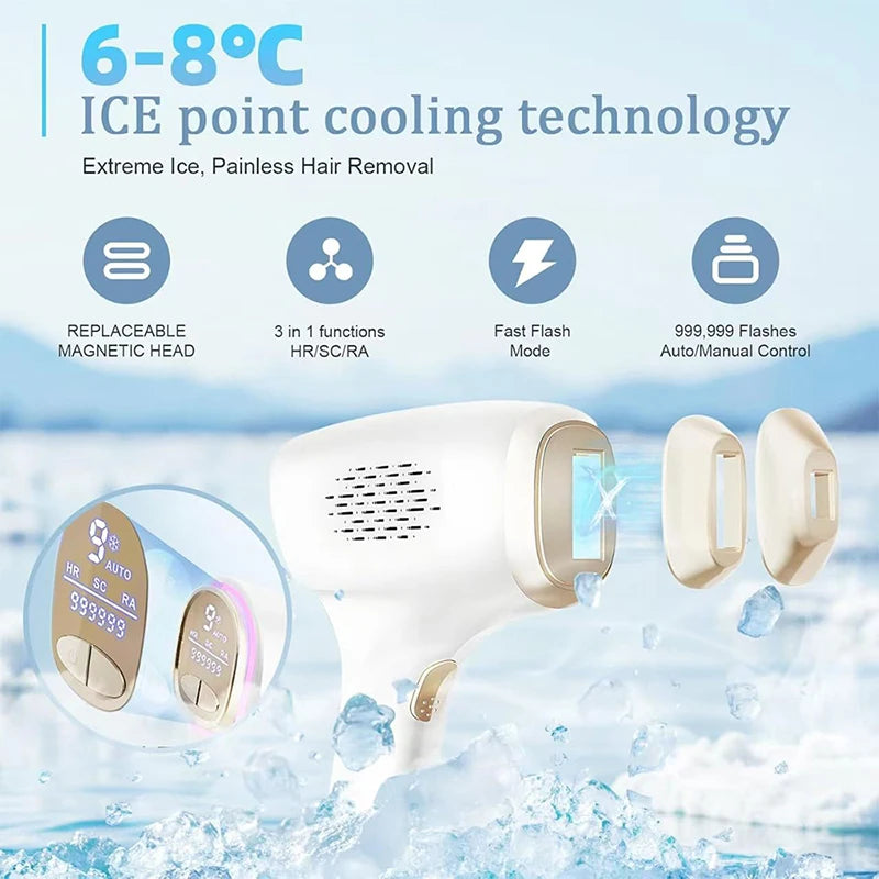 High-quality portable home hair removal equipment, handheld laser hair removal device, hair removal device