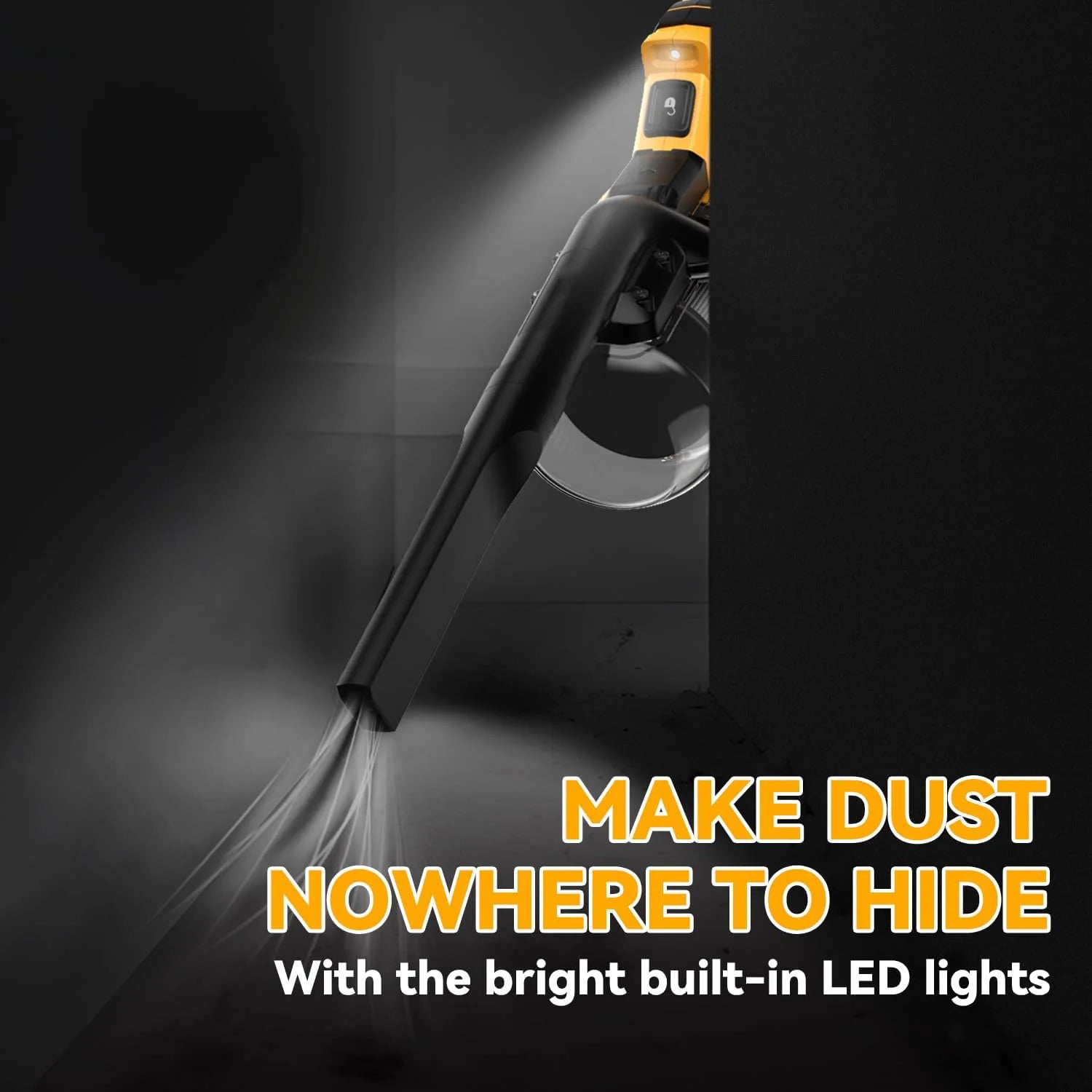 5 in 1 Handheld Electric Vacuum Cleaner with 400W Powerful Motor, 46 CFM Portable Hand Vacuum for Floor, Carpet, Car for Dewalt