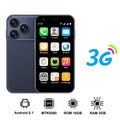 SERVO 18SE Mini Smartphone Android OS 3.0" Fullview Display 3G Cellular 2GB+16GB Face Unlock Small Mobile Phones GPS Play Store