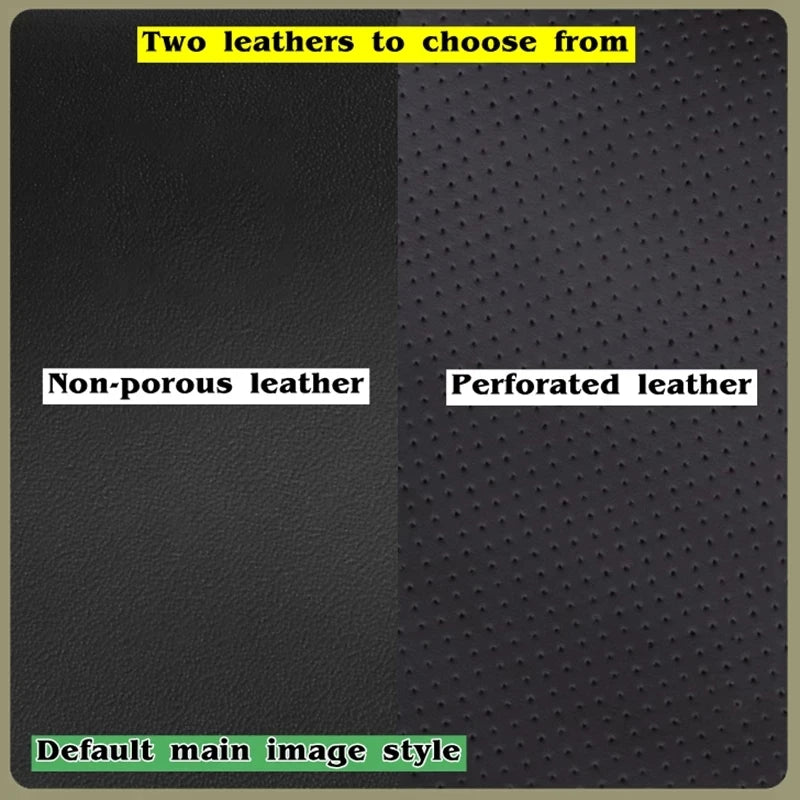Custom Car Steering Wheel Braid Cover Genuine Leather 100% Fit For Subaru Legacy 2016 Outback 2015 2016 XV 2016 Forester 2016