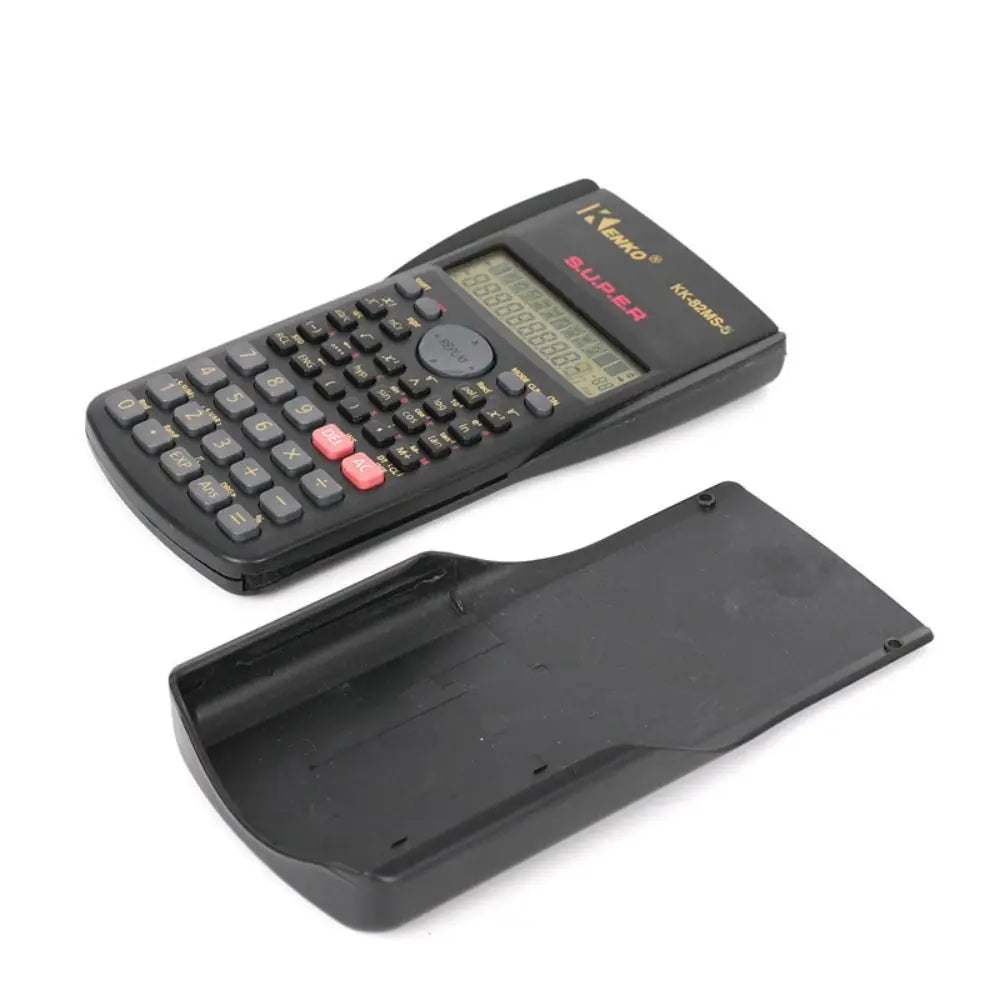12 Digits Display Scientific Calculator 2-Line Screen Multifunctional 240 Functions Calculator Portable Simple Operation