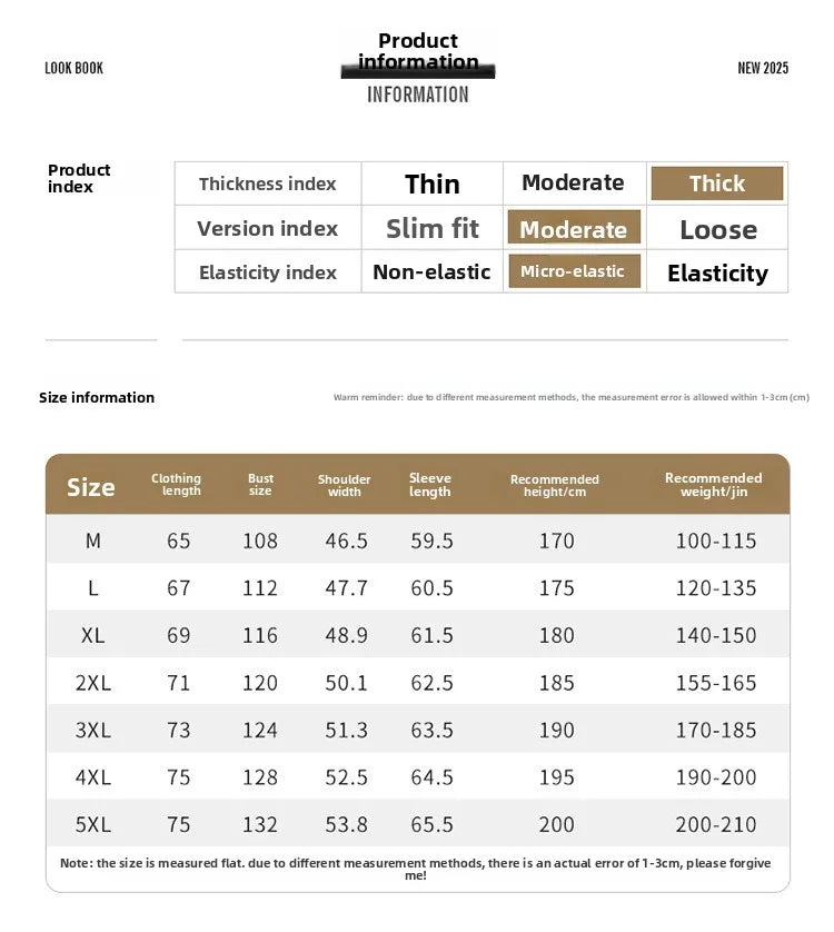 New Winter Men Corduroy Casual Jackets Male Fashion Fleece Warm Parkas Down Jackets High Quality Man Slim Cargo Coats Size 5XL
