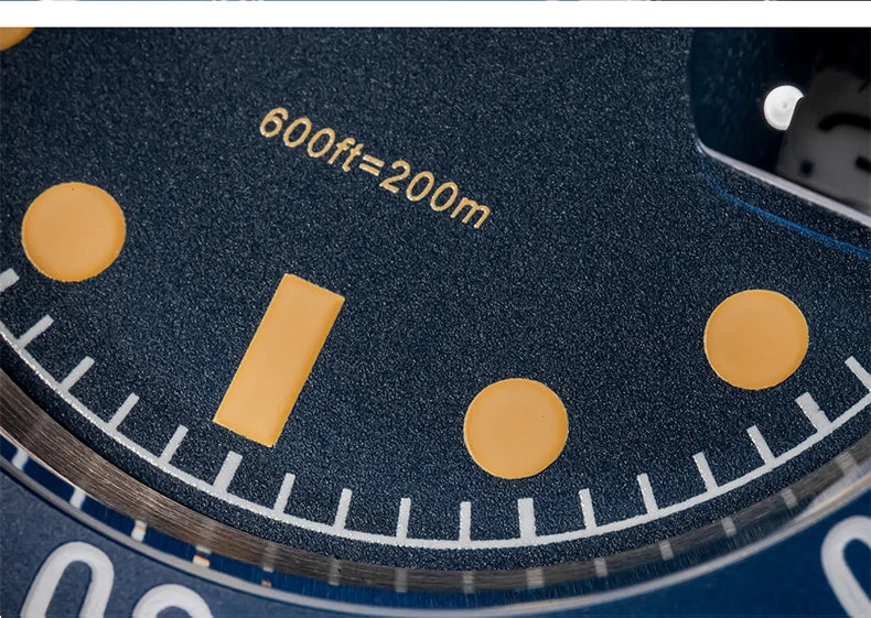 ADDIESDIVE 41mm Stainless Steel Watches Mens Business Leisure Quartz Watch Waterproof Ourdoor Sports 200M Dive WristWatch AD2054