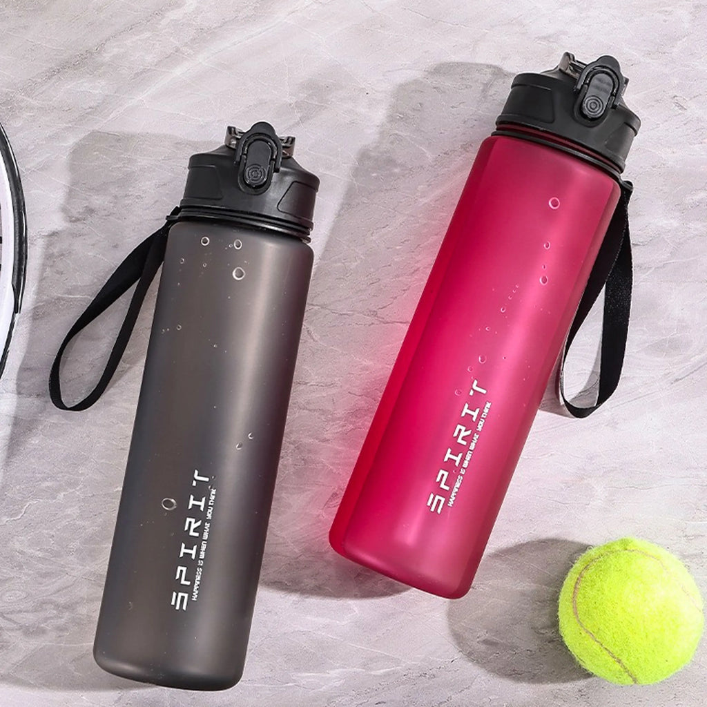 A Large-Capacity Straw Cup with Scale, Portable for Outdoor Camping, Hiking, Cycling, Water Bottle, Sports Cup