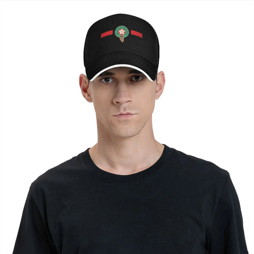 Summer Baseball Caps Morocco Maroc المنتخب المغربي  flag Moroccan Outfit For Men Women Golf Hat Vintage  Headwear Gift