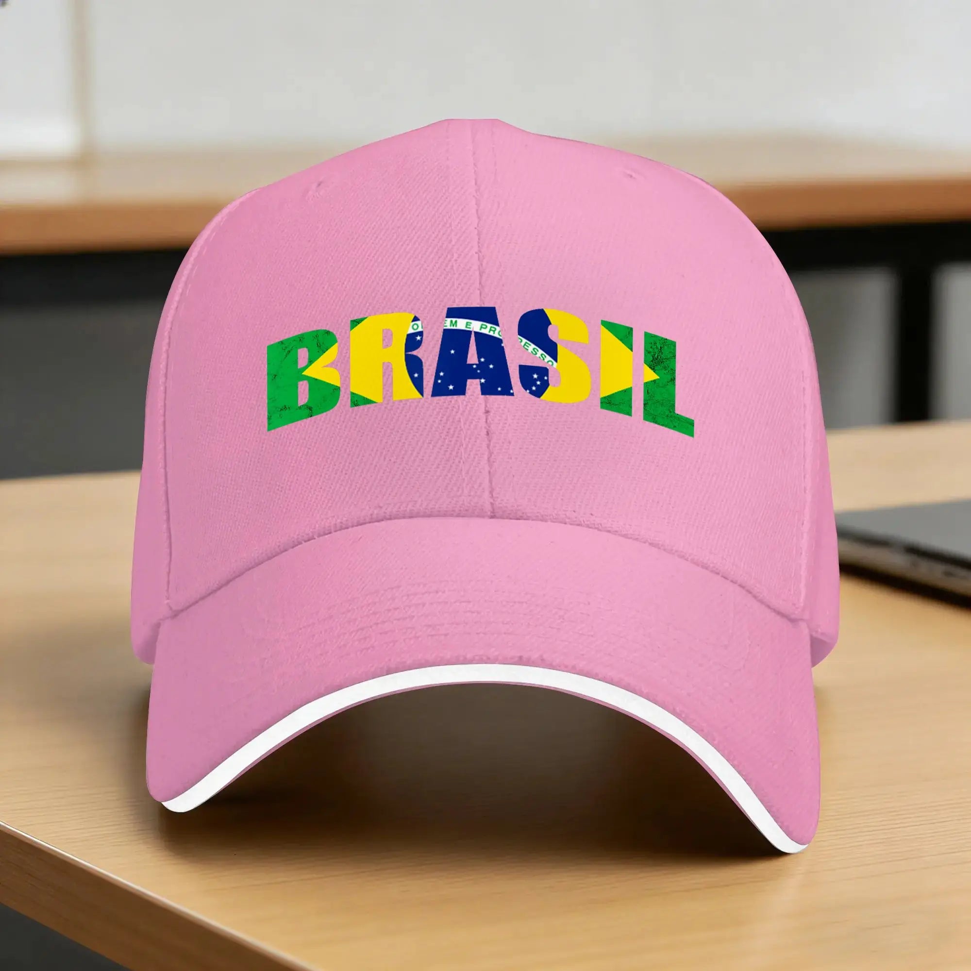 Brasil Brazilian Flag Brazilian Roots Brazilian Pride Casual Baseball Cap  Running Hippie Hip Hop Hats Summer Sun Baseball Caps