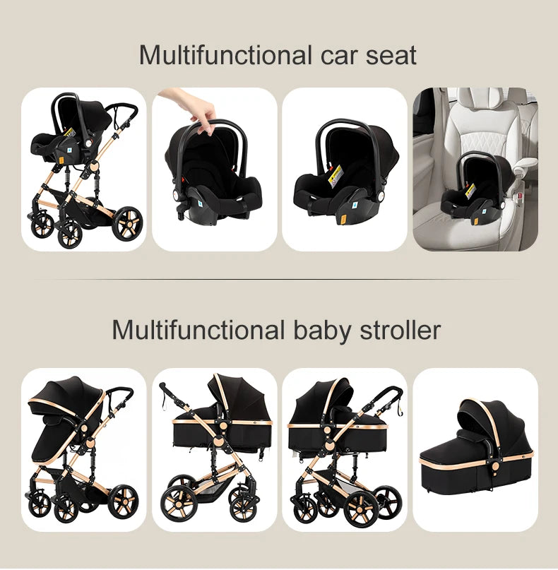 Stroller,Baby stroller,baby accessories,baby cars,Stroller 3 in 1,Convertible Bassinet Push,Light stroller,2 in 1 Baby Stroller,
