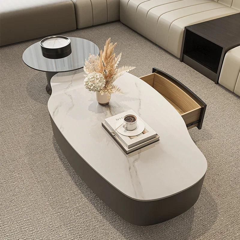 Modern Simple End Tables Living Room Minimalist Design Vintage End Tables Bedroom Luxury Mesas De Centro Para Sala Furniture
