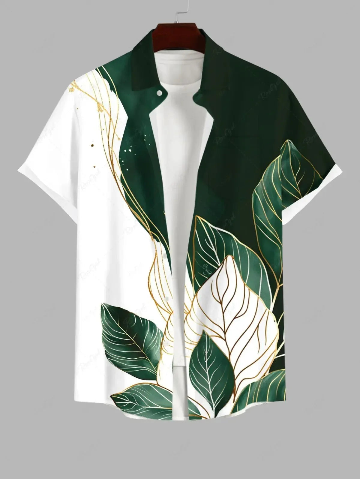 Summer Tiki Men'S Hawaiian Shirt 3D Printed Short Sleeved Button Down Lapel Shirt Oversized Tops Casual Aloha Shirts Man