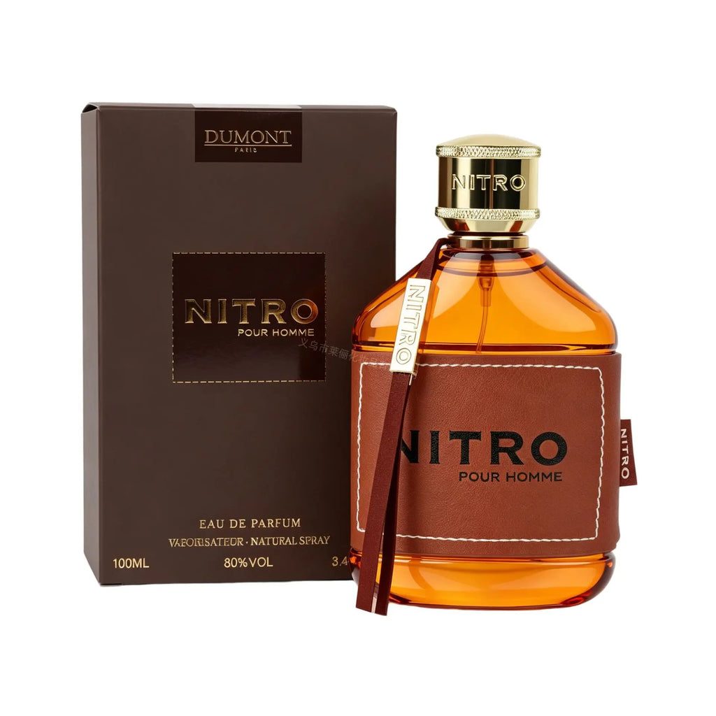 Dumontet Men's Fragrance, a woody-leather fragrance for men with Arabian-Oriental notes and long-lasting scent, 100 ml