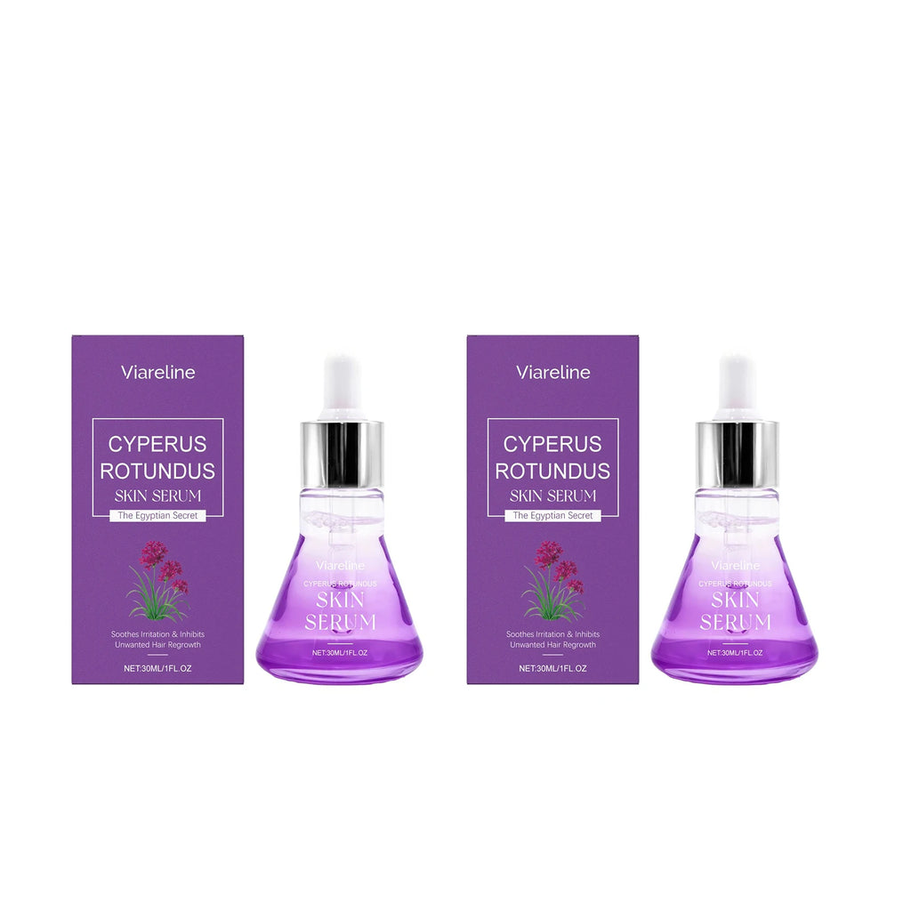 Cyperus Rotundus Skin Serum Hair Growth Inhibitor Natural Soothing Moisturizing Shrinking Pores Body Hair Removal Essence Liquid