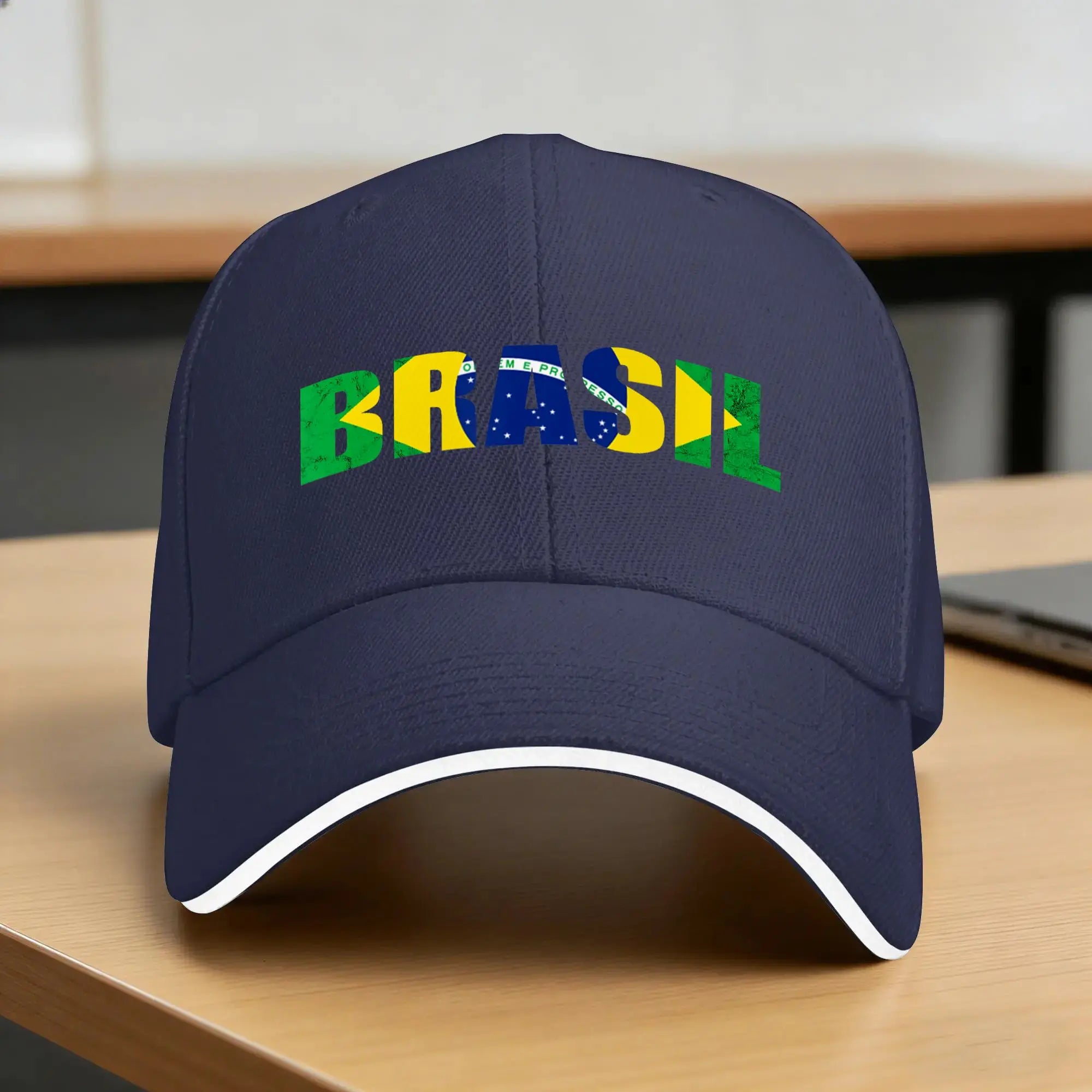 Brasil Brazilian Flag Brazilian Roots Brazilian Pride Casual Baseball Cap  Running Hippie Hip Hop Hats Summer Sun Baseball Caps