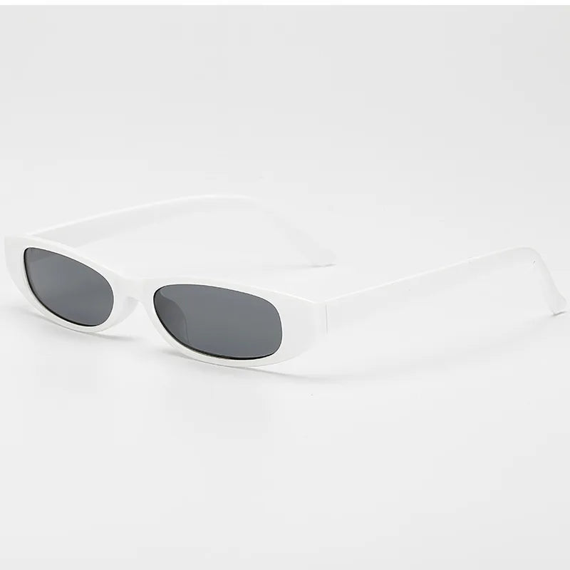 Y2K Classic Vintage Small Frame Sunglasses Women For Men Luxury Brand Design Sun Glasses Punk Popular Hip Hop Oval Shades UV400