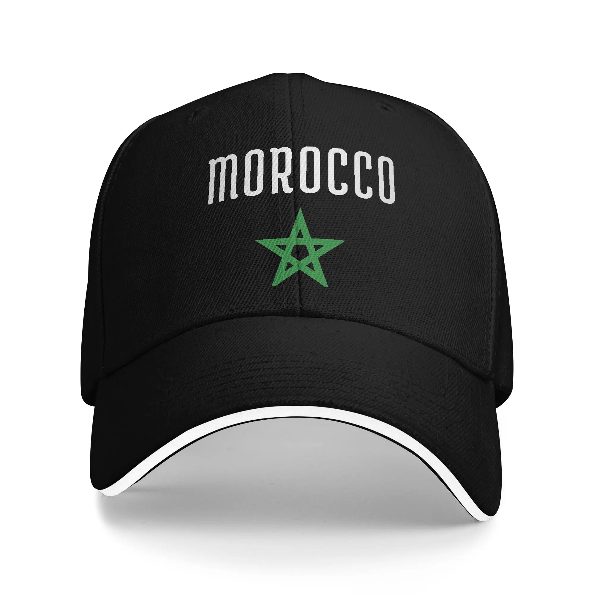 Summer Baseball Caps Morocco Maroc المنتخب المغربي  flag Moroccan Outfit For Men Women Golf Hat Vintage  Headwear Gift