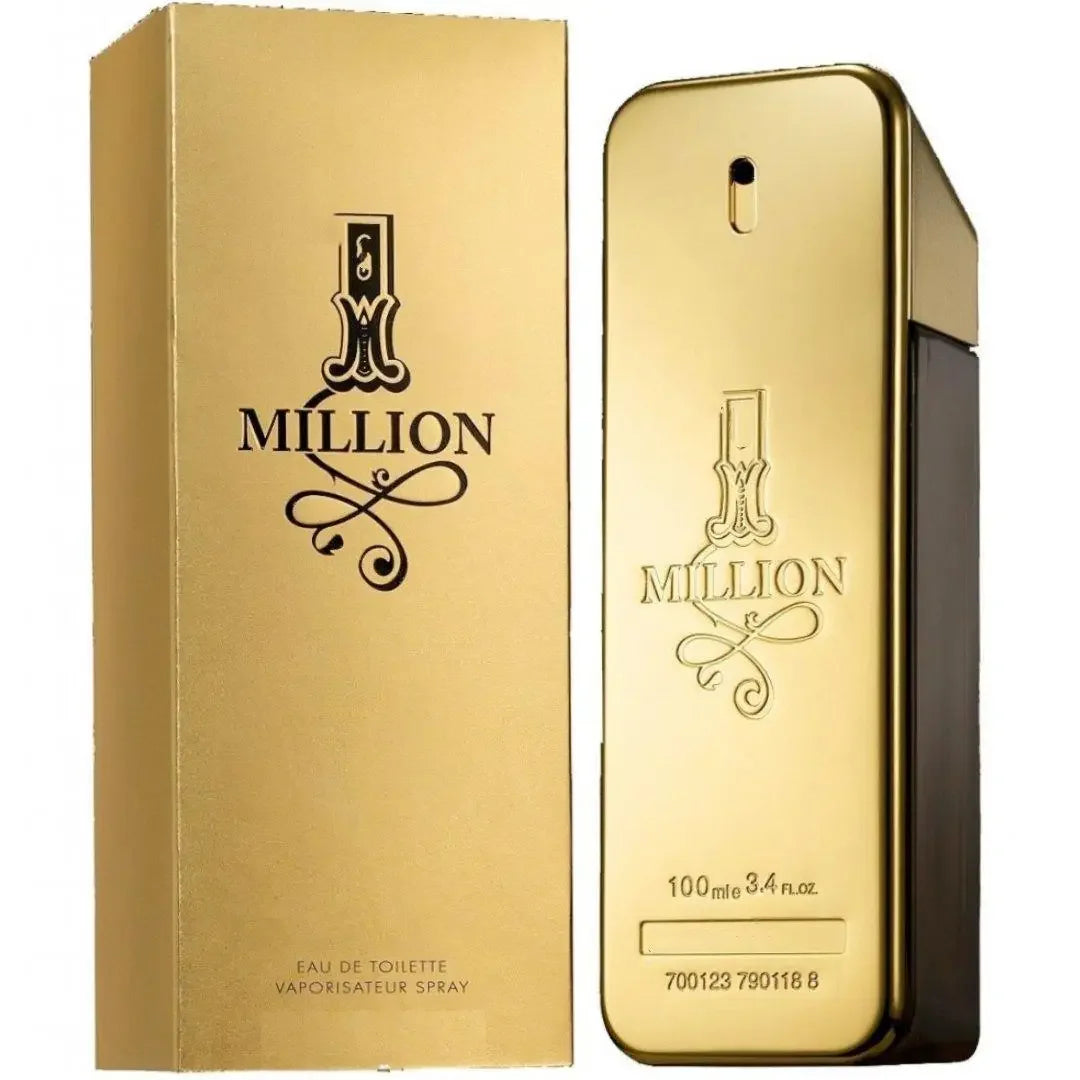 100ml Golden Perfume Million Gold Brick Men's Long-Lasting Woody Perfume Charming Enticing Natural Men's Perfume Pray Fragrance