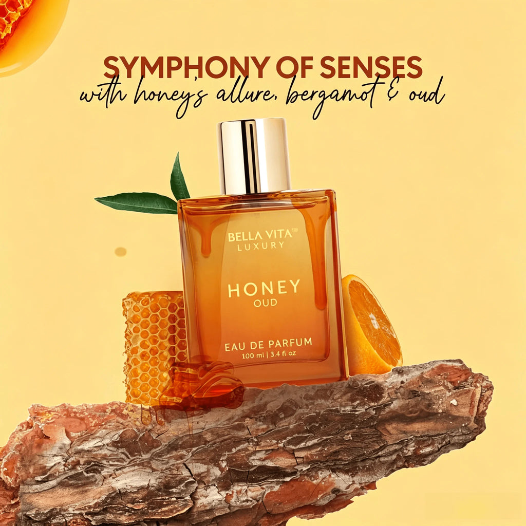 The Sweet Spot by BellaVita Luxury | Honey Oud & Date Woman Unisex Eau de Parfum | Long Lasting Fragrance, 100mlThe Sweet Spot by BellaVita Luxury | Honey Oud & Date Woman Unisex Eau de Parfum | Long Lasting Fragrance, 100ml