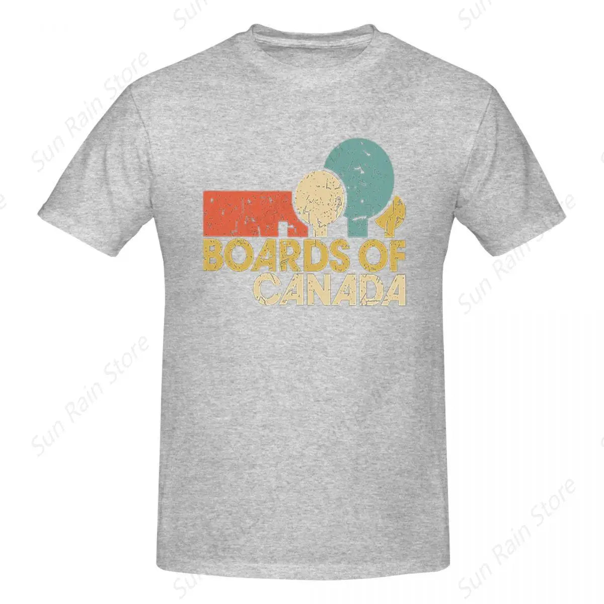 BOARDS OF CANADA In Cramped Quarters T-Shirt for Men Cotton Oversized T Shirts Men's Short Sleeve O-Neck Summer Clothes Tops