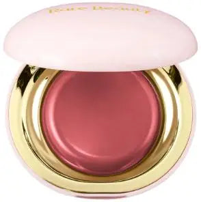 Rare Beauty Blush Brush Powder Dipped in Blush Cream Nearly Neutral/mauve Gives Lustrous and Bright Appearance Carry Convenient