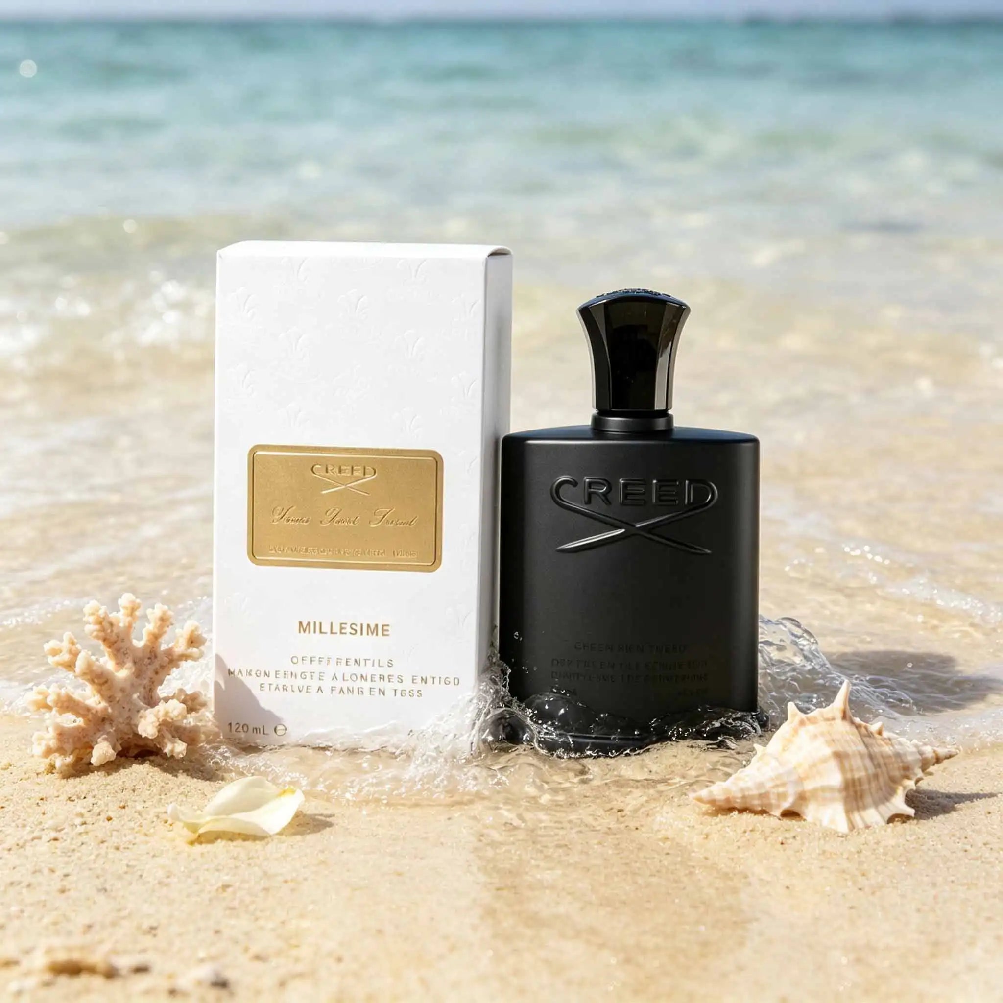 CREED Irish Green Flower perfume, fresh and woody, with strange fragrance, is suitable for commuting, dating and other occasions, with lasting fragrance
