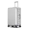All Aluminum luggage 20/22/24/26/29 inch 100% Aluminium Magnesium Alloy Suitcase Password Trolley Case Cabin Travel Suitcases