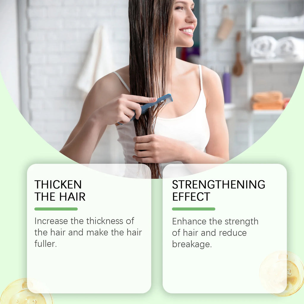 Rosemary Hydrolyzed Keratin Shampoo Repair Dry Damaged Frizzy Cleansing Strengthen Moisturizing Scalp Root Hair Regrowth Shampoo