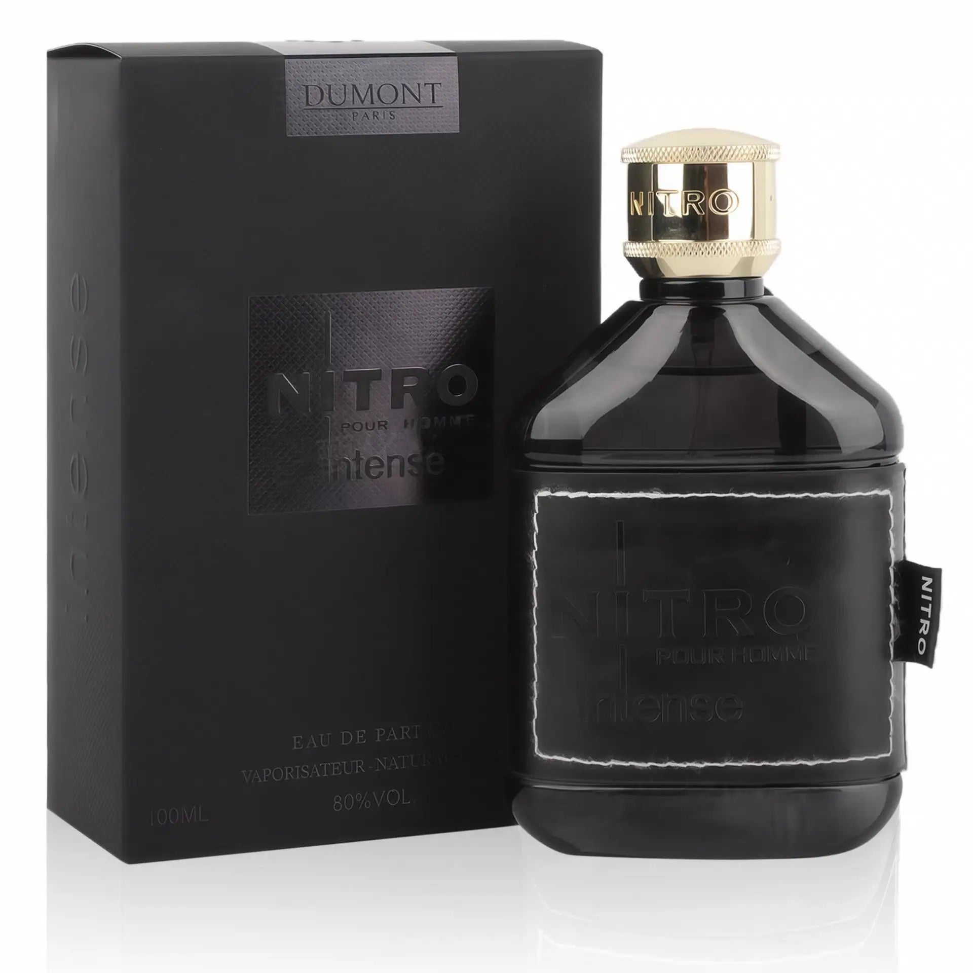 Dumont Nitro Intense 3.4 Fl Oz Eau De Parfum for Men Spicy Oriental Fragrance Strong Long Lasting Performance