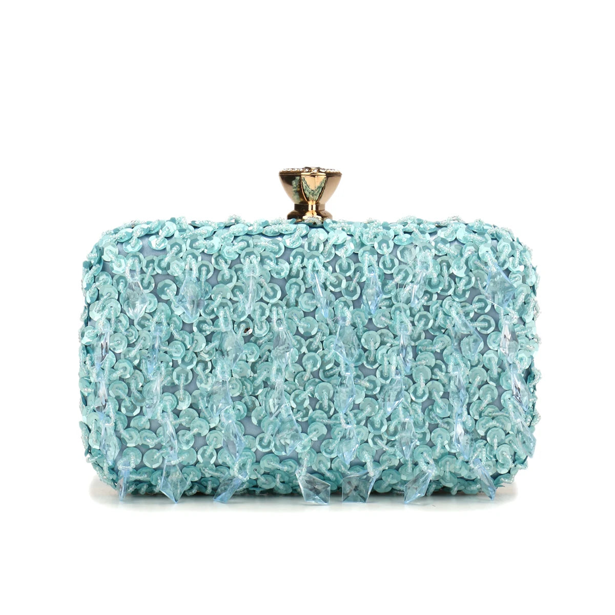 Tassel Women Evening Bags Diamonds Beaded Wedding Chain Shoulder Clutches Plastic Embroidery Party Dinner Purse