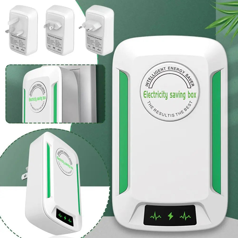 Intelligent Power Saver Household Electricity Saving Box Voltage Control and Appliance Protections Easy Installation Tool