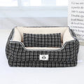 Dog Beds Max for 5KG Small Dogs  Cute Cat Beds Soft Cotton Dog Kennel with Non Slip Bottom, Removable Calming Sofa All Seasons