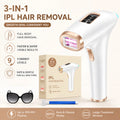 Hair Removal Device IPL Laser epilator 999,900 IPL Flashes, 9 Levels & 2 Modes,Face, Body, Armpits Pulsed Light Hair Remover