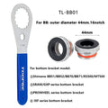 MTB/Road Bike Bottom Bracket wrench BB Bottom Bracket installation and removal tool suitable for Shimano/SRAM/IXF/DUB/BSA30
