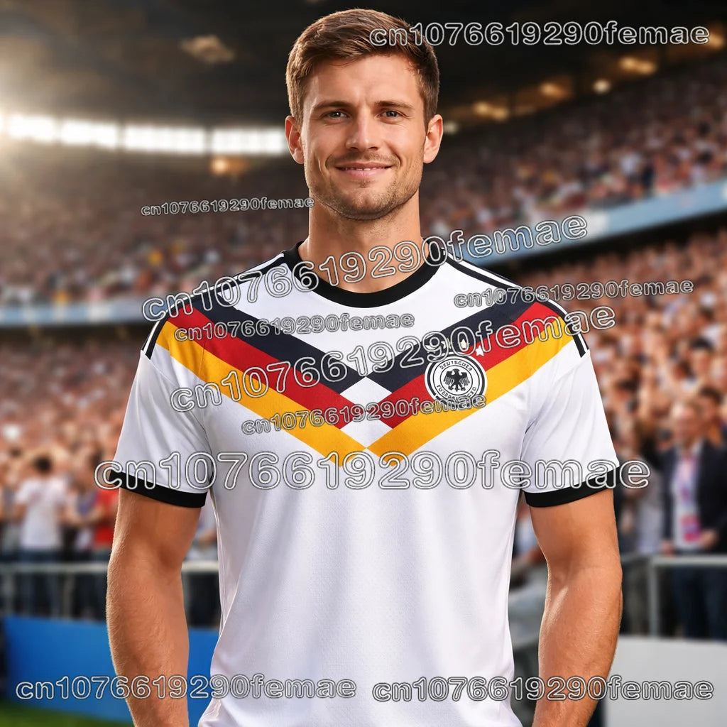 Germany Kids Football T-Shirt, Premium Breathable Quick-Dry Sports Shirt for Daily Matches, Training and Sports Activities