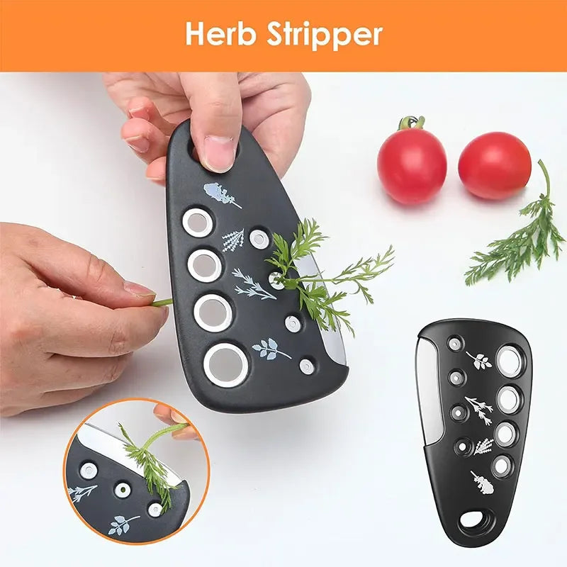 6 Pieces Kitchen Gadgets Set Space Saving Cooking Tools Cheese Grater Bottle Opener Vegetable Peeler Pizza Cutter Garlic Grinder